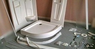 Установка душевой кабины Удомля, цена от 3025 руб.